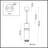 Подвесной светильник Odeon Light L-vision Afra 4744/5L фото 2