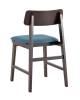 Стул Stool Group Oden S MH52035 H3221-7 STEEL BLUEx2 мягкое сидение, синее фото 5