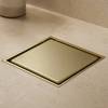 Душевой трап Wasserkraft Niers (Нирс) 30D10BG золото матовое, 10 см фото 2