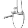 Душевая стойка BelBagno UNIQUE-VSCM-CRM хром фото 4