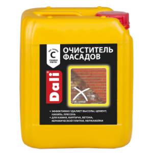 Очиститель фасадов для минеральных поверхностей Dali бесцветный 5 л