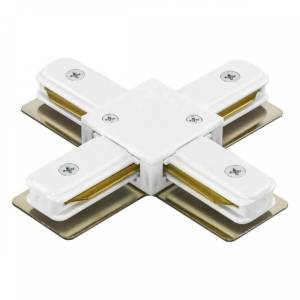 Коннектор X-образный Lightstar Barra White 502146