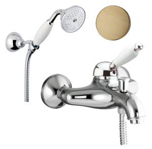 Смеситель для ванны с душем Fiore Imperial 83ZZ5104 бронза