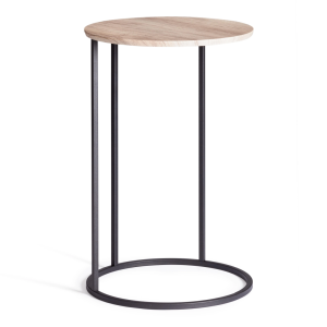 Стол журнальный Tetchair Mone 21387 дуб беленый/черный 45x70.5x45