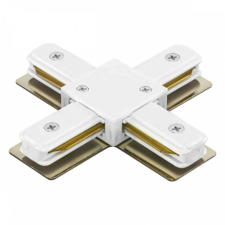 Коннектор X-образный Lightstar Barra White 502146