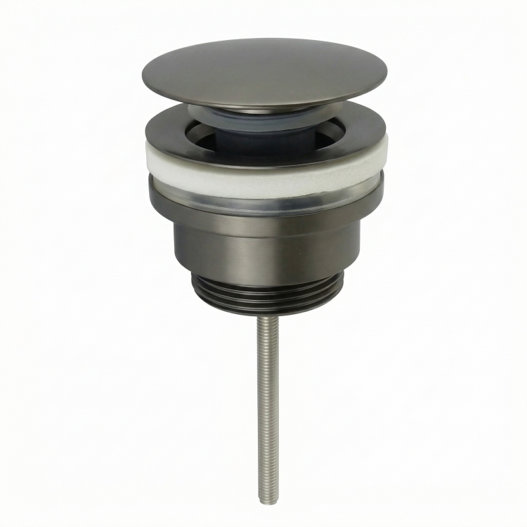 Донный клапан Splendy AA3071URMAB универсальный, незапираемый, 1 1/4", оружейная сталь брашированная
