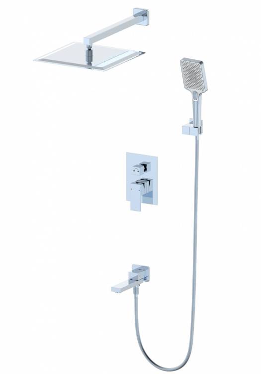 Душевой комплект Wonzon & Woghand WW-88939016-CR хром