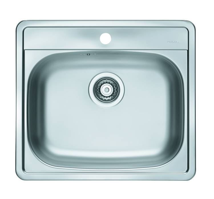 Мойка кухонная Alveus More 10 1106813 Nat-90 с сифоном, 56x50