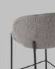 Стул полубарный Stool Group Тисдейл LV-115-S960-01 серый, букле фото 6