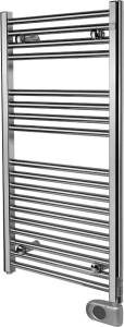 Полотенцесушитель электрический Zehnder Aura PBECZ-090-050/MQ CR 90x50 хром