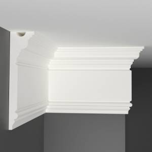 Плинтус потолочный DECOMASTER D214-115 2М 200x15x3.8