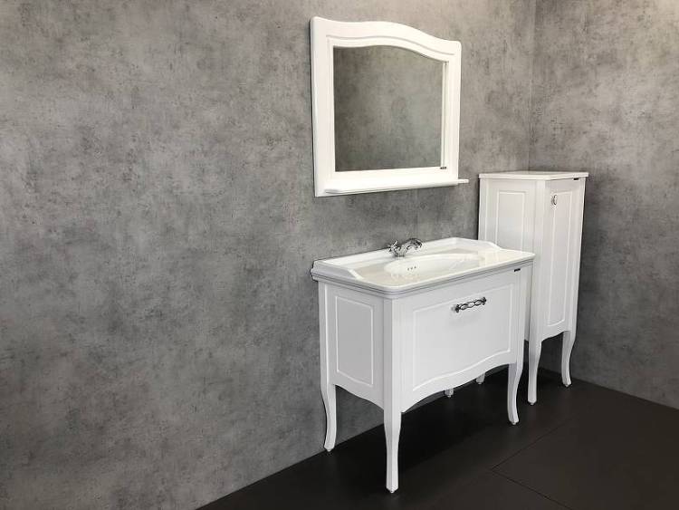 Мебель для ванной Comforty Павия-100 белый