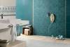 Декор Italgraniti Creta D CD672S Stensil Aqua 30.5x72.5 фото 3