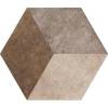Декор Fioranese Heritage HET2EX Deco Exagon Texture 2 Nat 34.5x40