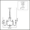 Люстра подвесная Lumion Classi 8318/8 фото 6