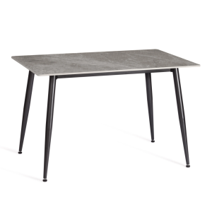 Стол обеденный Tetchair Austen 21854 серый, черный 120x80x75