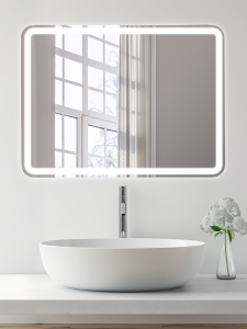Зеркало DQ Düsseldorf (Дюссельдорф ) DQMDUS8080LTA с LED подсветкой, 80x80 см
