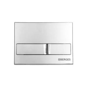 Кнопка смыва Berges Novum 40013 L3 хром, глянец