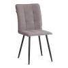 Стул Tetchair Bari LT 25242 серый, черный, велюр