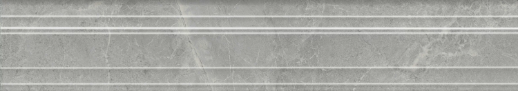 Бордюр Kerama Marazzi Риальто BLF021R Багет дымчатый глянцевый обрезной 40x7.3x2.7