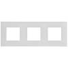 Рамка 3-постовая IEK Skandy SK-M32-K01 арктический белый фото 2