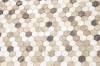 Мозаика LeeDo Pietrine Hexagonal Pietra Mix 1 Mat hex (1.8x3) 28.5x30.5 фото 2