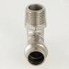 Угольник VALTEC из нержавеющей стали, 90 град. наружная резьба 28 x 3/4 фото 2