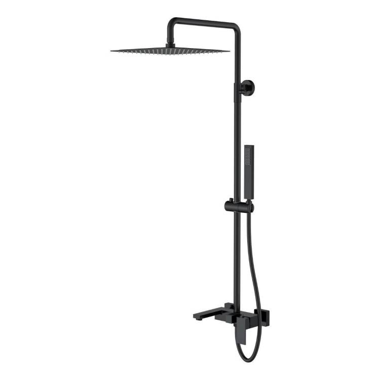 Душевая стойка Boheme Qubic 478-B черная