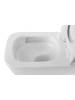 Унитаз подвесной BelBagno Kraft BB7106CH-TOR/SC безободковый, сиденье микролифт фото 7