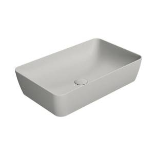 Раковина GSI Nubes 903617 60 см, серая матовая