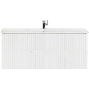 Тумба под раковину Cezares Duet 120 DUET-1200-2C-SO-BL подвесная Bianco Lucido