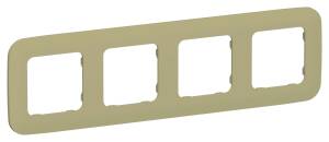 Рамка 4-постовая IEK Flite FI-M42-31-20-K26 оливковый