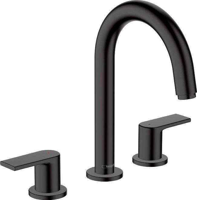 Смеситель для раковины Hansgrohe Vernis Shape 71563670 черный