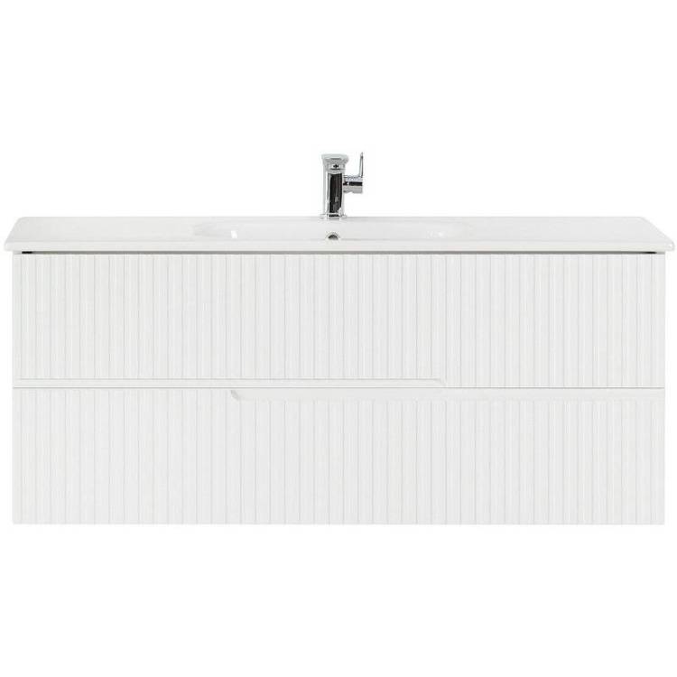 Тумба под раковину Cezares Duet 120 DUET-1200-2C-SO-BL подвесная Bianco Lucido