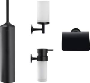 Набор Duravit Starck T Стакан 0099314600 + Дозатор 0099354600 + Держатель туалетной бумаги 0099404600 + Ершик 0099454600