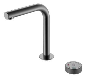 Смеситель для раковины Boheme Tech 158-GM автоматический, Gun Metal
