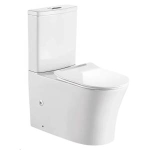 Унитаз-компакт Orange C07-050W безободковый, сиденье микролифт, белый