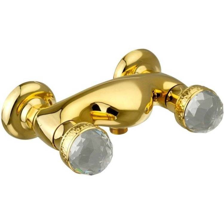 Смеситель для душа Migliore Axo Swarovski 18508 золотой