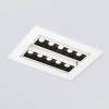 Встраиваемый точечный светодиодный светильник Elektrostandard Tekki 9923 LED 20W 4200K белый/черный