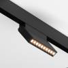 Трековый линейный светодиодный светильник Elektrostandard Slim Magnetic HL02 85010/01 12W 3000K черный фото 5