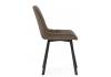 Стул на металлокаркасе Notta Челси П 632536 коричневый (zd 233) / черный фото 3