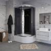 Душевая кабина Niagara Eco E120/80/40L/TN 120x80x215 Левая, профиль Серебро, 4 места фото 2