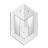 Душевое ограждение NEW TRENDY PRIME 100x100x200 D-0298A/D-0299A (хром) фото 7