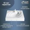 Раковина Maretti Valentina VA13SM98-844 над стиральной машиной, белая, 60.2x55 фото 3