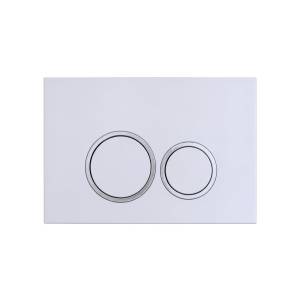 Кнопка смыва Iberica Blanca Esti-O IB.B082.001.000 белый глянцевый, 25x16 см