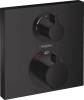 Термостатический смеситель Hansgrohe Ecostat Square 15714670 для душа, матовый черный
