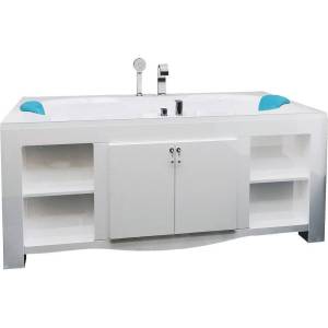 Ванна из искусственного камня Фэма Бомонд 180x90 с ножками