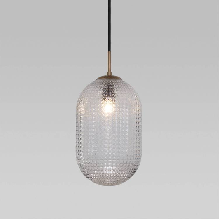 Подвесной светильник Eurosvet Gem 50261/1 прозрачный