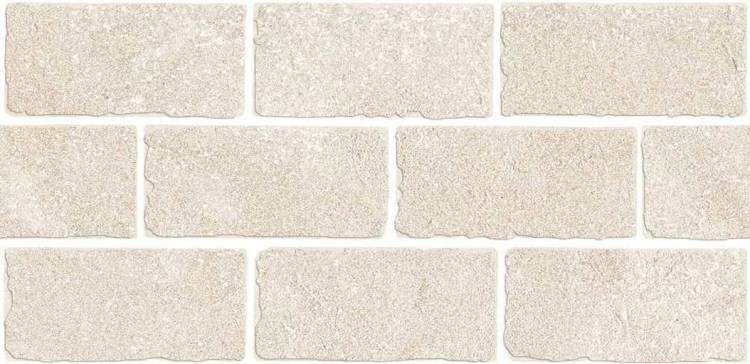 Бордюр Kerama Marazzi Роверелла BR022T бежевый светлый мозаичный 34.5x14.7x0.9