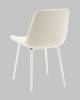 Стул Stool Group Флекс N AV 405N-N01-KP3-02 светло-бежевый, белые ножки фото 6